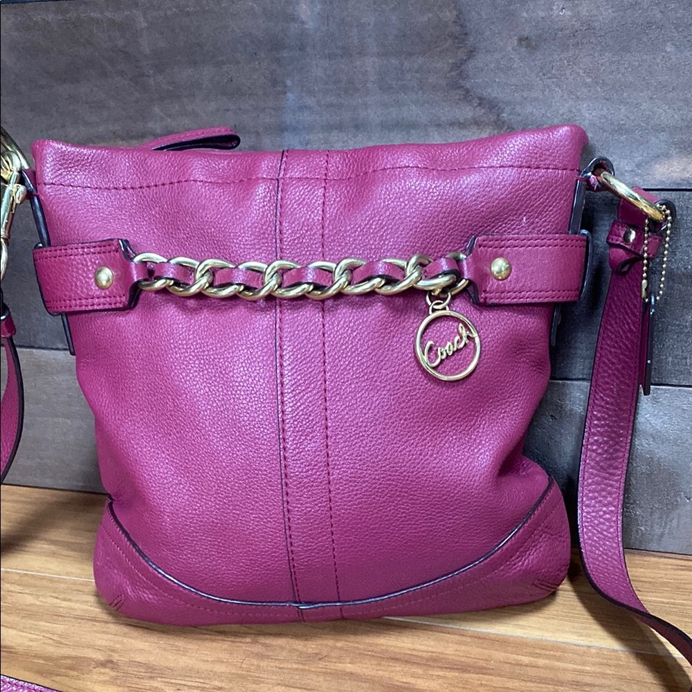 Coach Leather Crossbody Bag